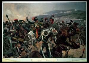 Slaget ved Balaclava, 25. oktober 1854, Relief of the Light Brigade (fargetrykk)